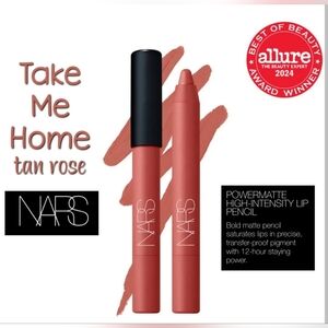 Nars Powermatte High-Intensity Lip Pencil Take Me Home Tan Rose Brand New in Box